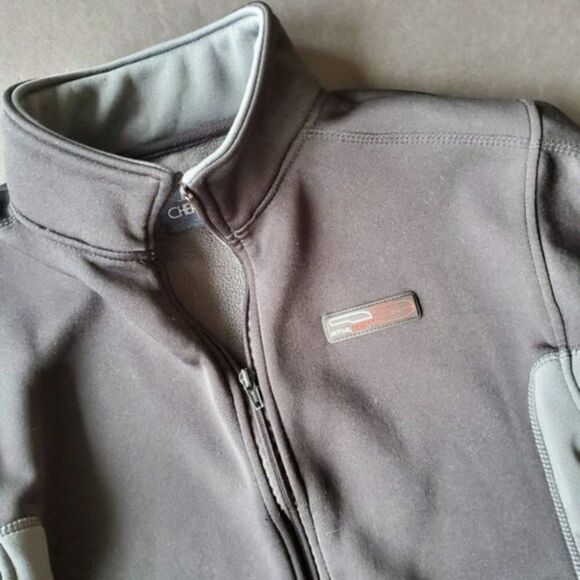 šCherokeeĀ Brand Grey and BlackāFleeceāJacket - Picture 3 of 8